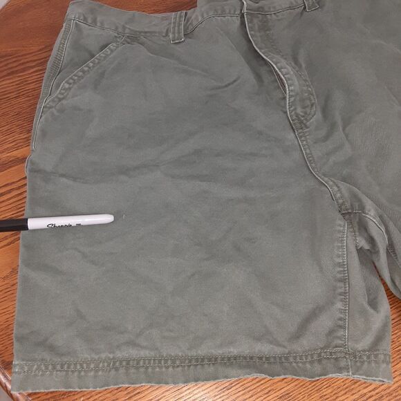 Reel Legends Adult Mens Size 44 Green Fishing Shorts - Picture 5 of 11